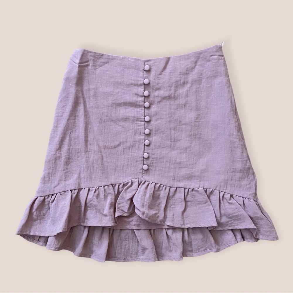 Pink spring skirt